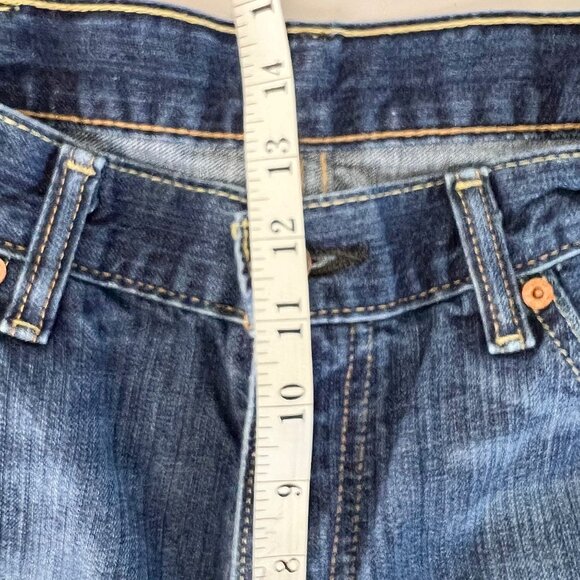 Levis 505 Mens Straight Fit Blue Jeans Size 38x30 Mid-Rise Denim Classic Casual - Picture 15 of 15